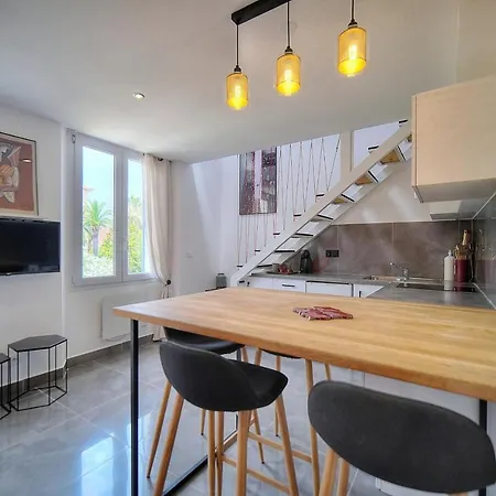 Immogroom - Immeuble Louisette Avec 6 - Jardin - Climatisation Apartment Cannes